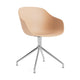 HAY About a Chair AAC 220 eetkamerstoel Pale Peach 2.0 swivel chroom