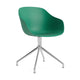 HAY About a Chair AAC 220 eetkamerstoel Teal Green 2.0 swivel chroom