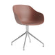 HAY About a Chair AAC 220 eetkamerstoel Soft Brick 2.0 swivel chroom