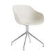 HAY About a Chair AAC 220 eetkamerstoel Melange Cream 2.0 swivel chroom