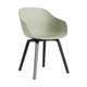 HAY About a Chair AAC 222 eetkamerstoel zwart gelakt eiken Pastel Green 2.0