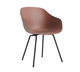 HAY About a Chair AAC 226 eetkamerstoel staal zwart Soft Brick 2.0