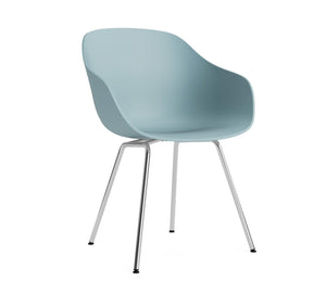 HAY About a Chair AAC 226 eetkamerstoel chroom Dusty Blue 2.0