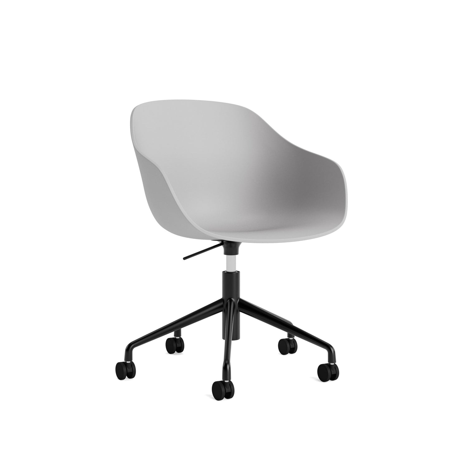 HAY About a Chair AAC 252 bureaustoel zwart Concrete Grey 2.0