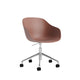 HAY About a Chair AAC 252 bureaustoel chroom Soft Brick 2.0