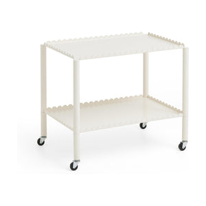 HAY Arcs Low trolley Eggshell