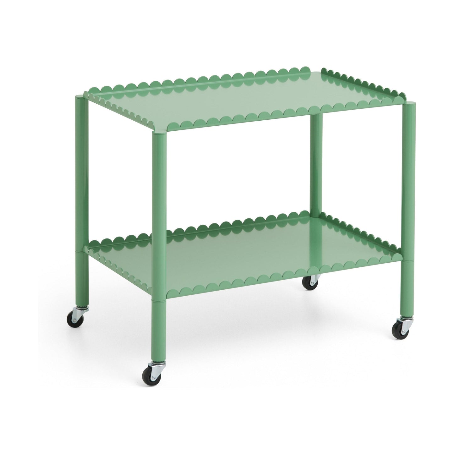 HAY Arcs Low trolley Soft Jade