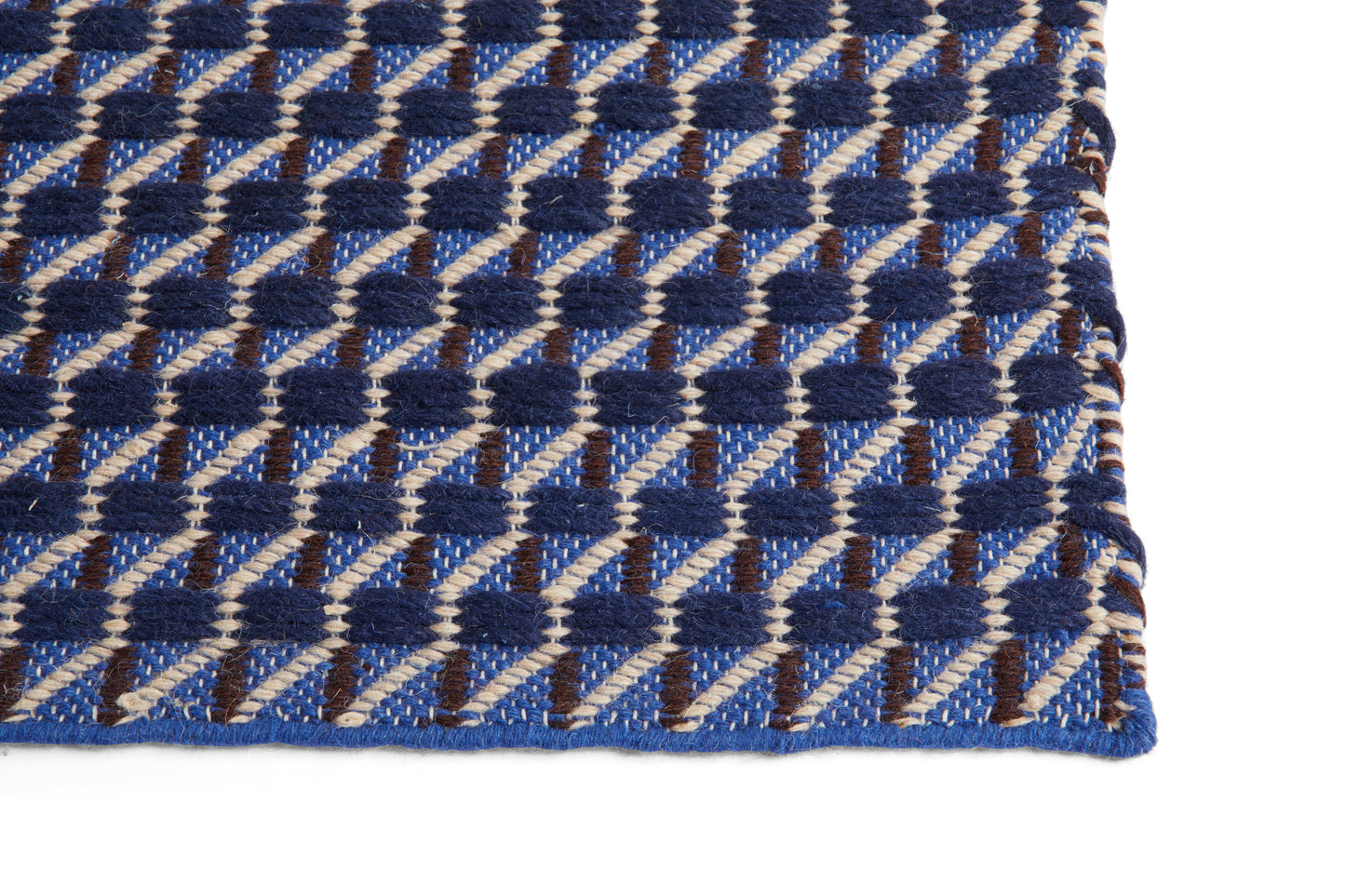 HAY Channel vloerkleed 60x200 cm Blue/White