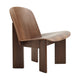 HAY Chisel fauteuil gelakt notenhout