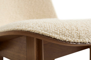 HAY Chisel fauteuil Volume 01/gelakt notenhout