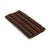HAY Palissade soft quilted kussen voor tuinstoel iron red