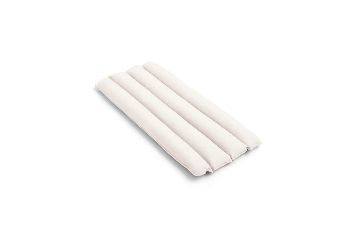 HAY Palissade Soft Quilted kussen voor dining tuinstoel Cream White