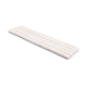 HAY Palissade Soft Quilted kussen voor chaise longue Cream White