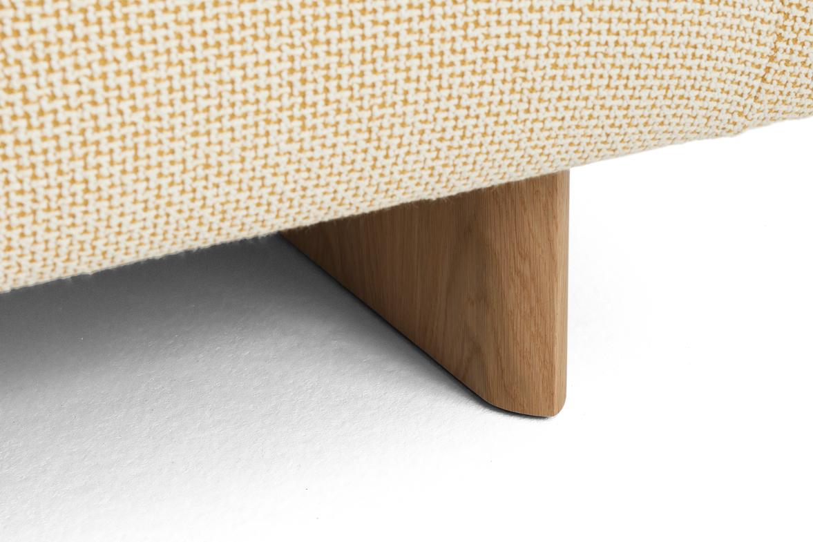 HAY Quilton Lift 2-zits bank eiken Tartaglia Ocre White 857