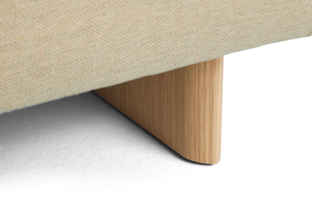 HAY Quilton Lift 3-zits bank eiken Steelcut Quartet 924