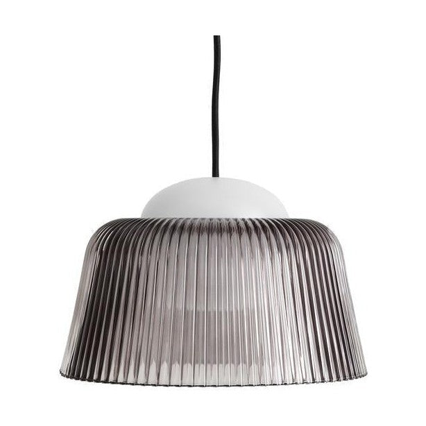 HAY Brim hanglamp Ø24,5 cm Grey Glass