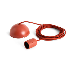 HAY Common Cord Set voor hanglamp Rusty Red