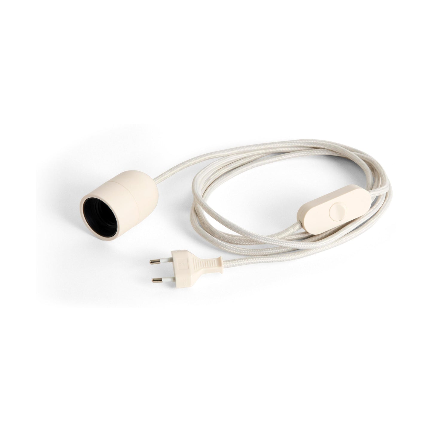 HAY Common Cord Set voor tafellamp Clay White