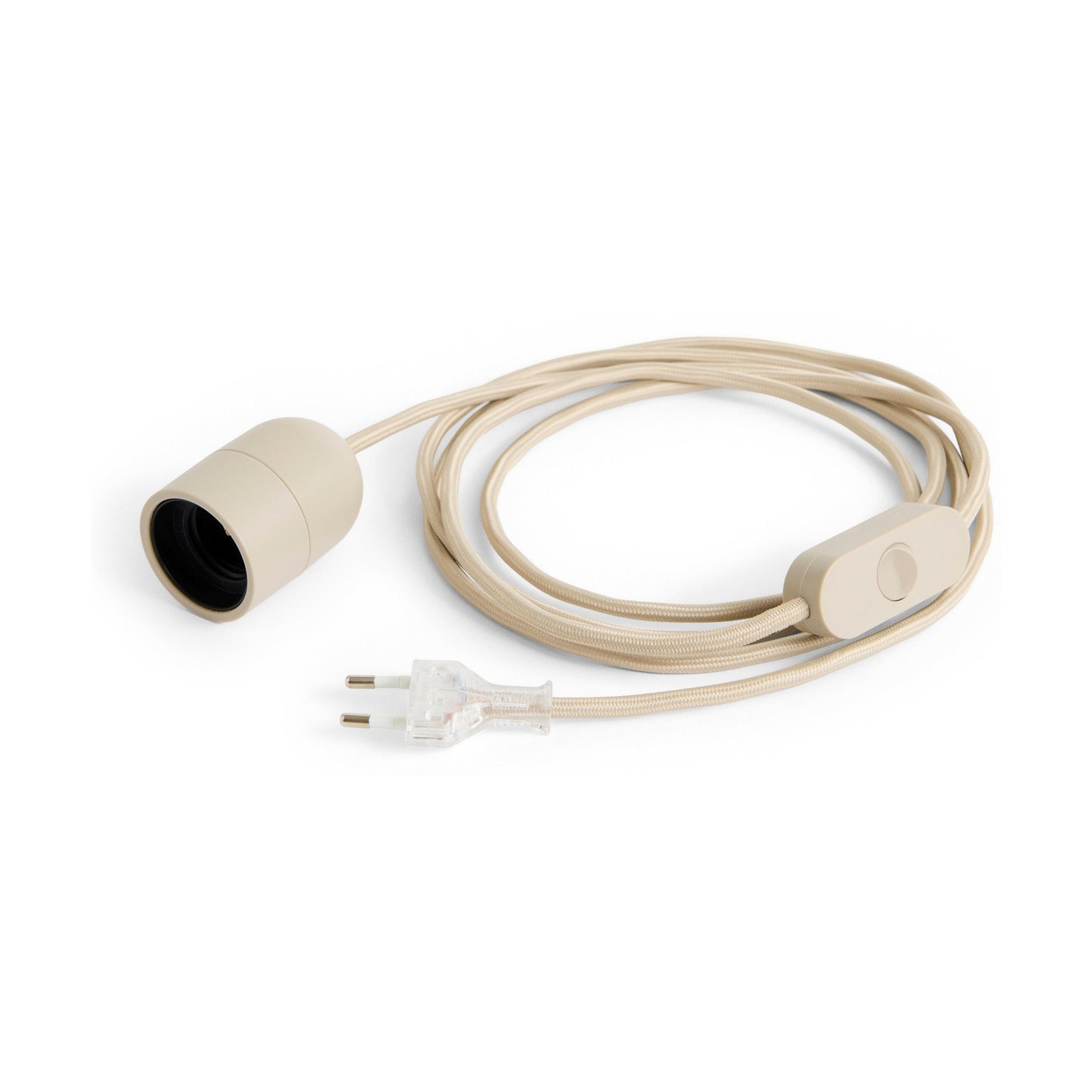 HAY Common Cord Set voor tafellamp Beton Grey