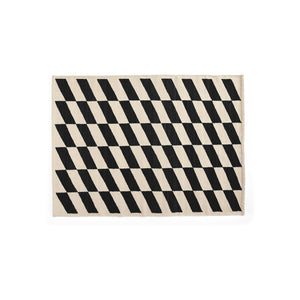 HAY Shift Kelim vloerkleed 140x200 cm Black