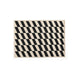 HAY Shift Kelim vloerkleed 140x200 cm Black