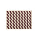 HAY Shift Kelim vloerkleed 140x200 cm Burgundy