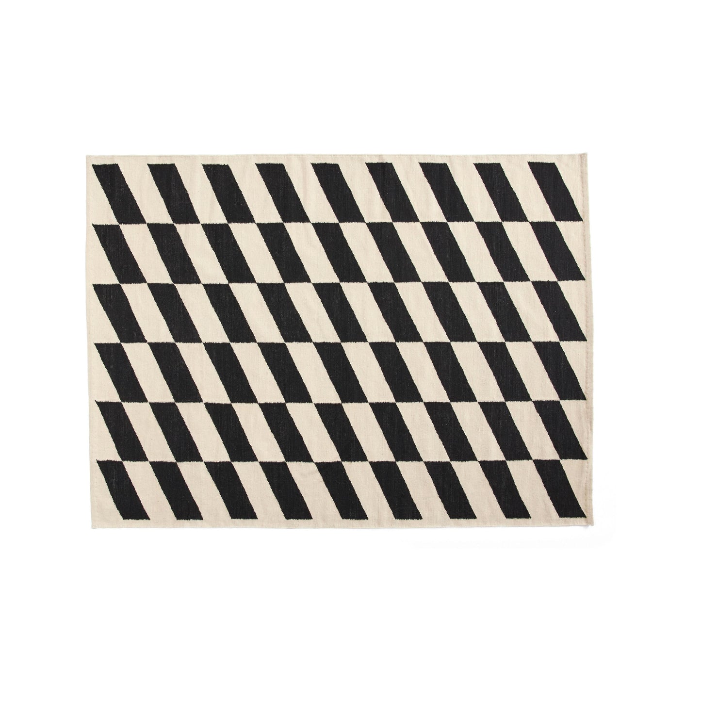 HAY Shift Kelim vloerkleed 170x240 cm Black