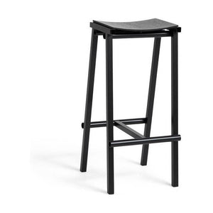 HAY Taburete 8 barkruk H75 eiken Black