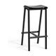 HAY Taburete 8 barkruk H75 eiken Black