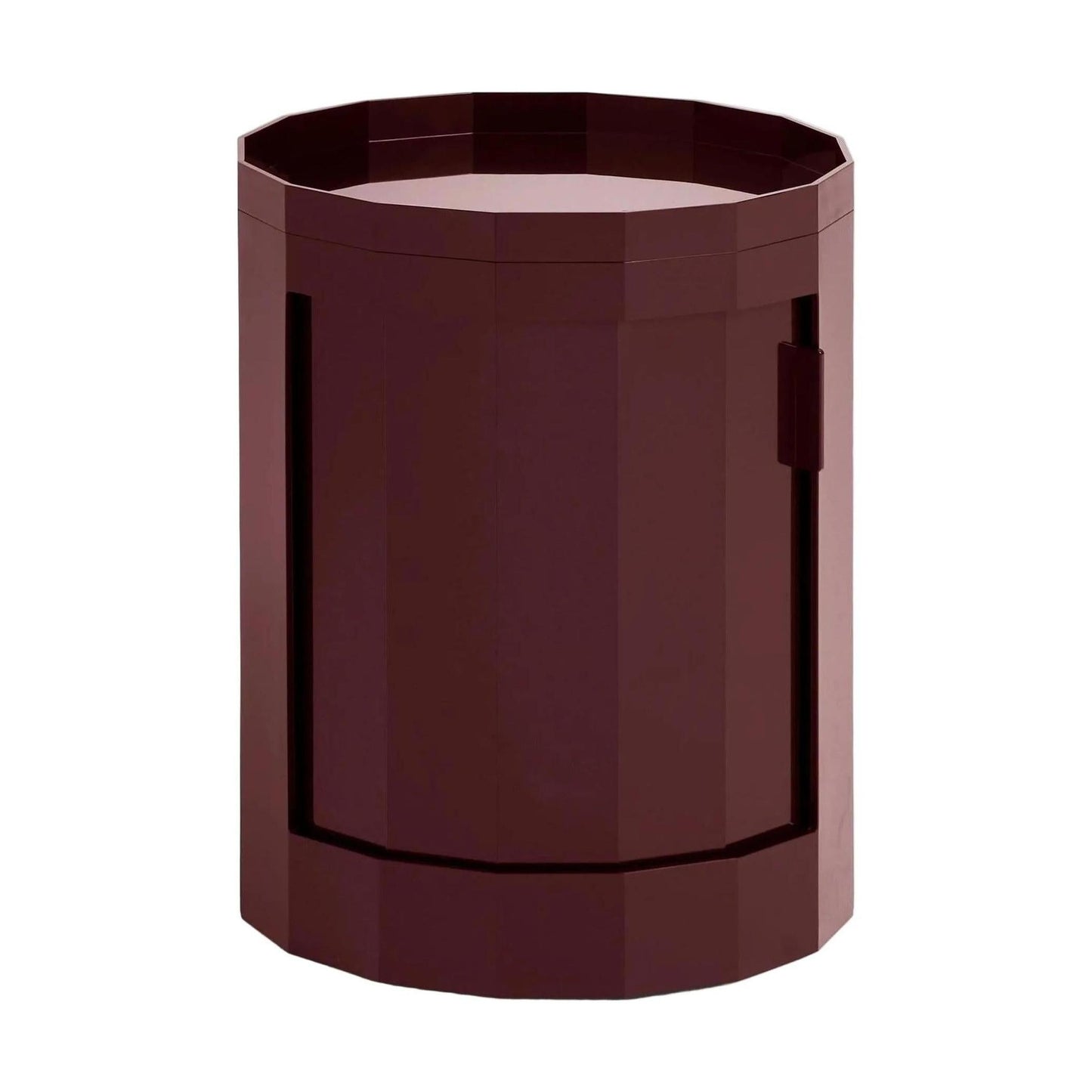 HAY Facet kast laag Burgundy