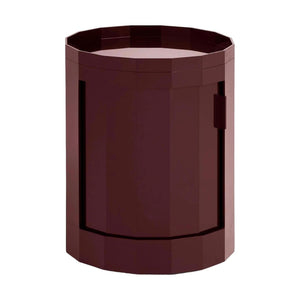 HAY Facet kast laag Burgundy