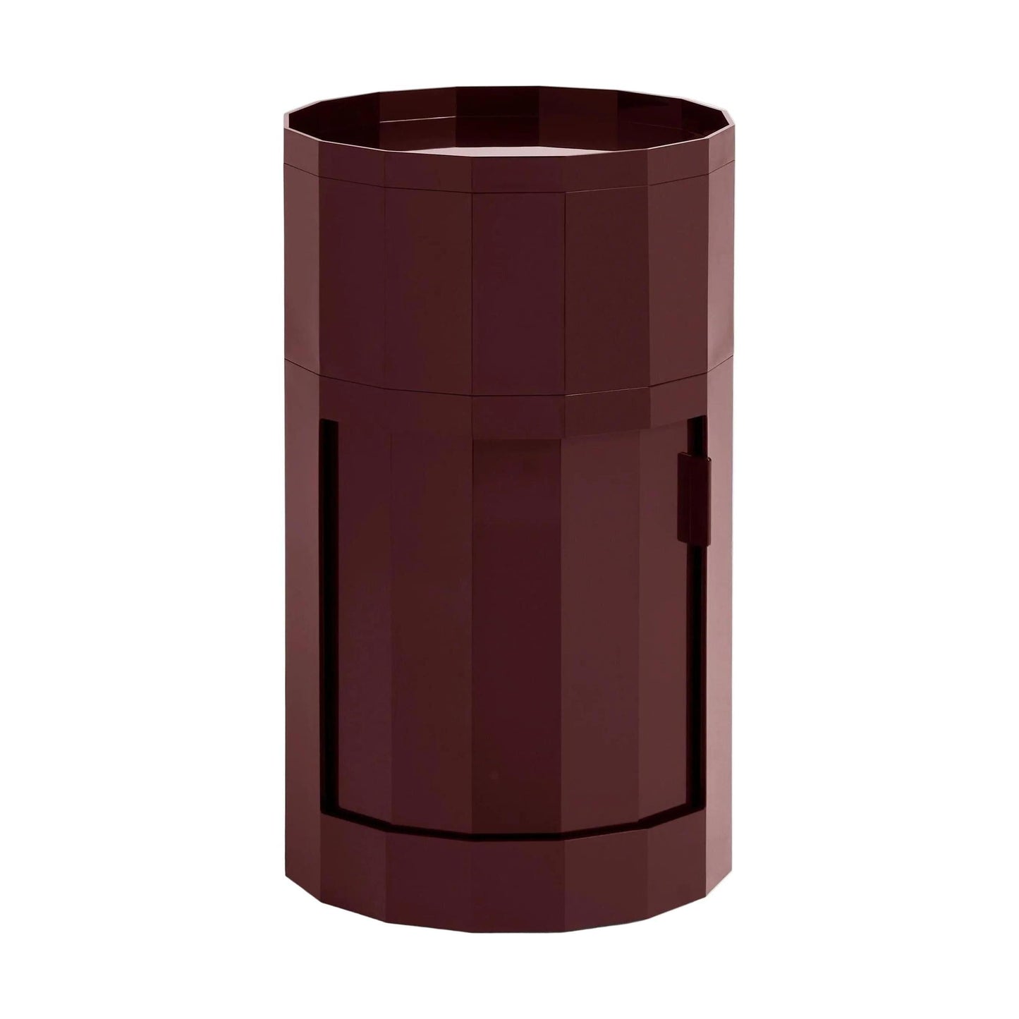 HAY Facet kast hoog Burgundy