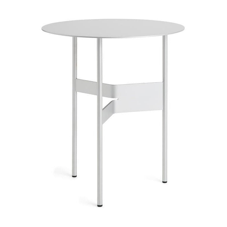 HAY Shim bijzettafel Ø45 Silver Grey