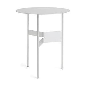 HAY Shim bijzettafel Ø45 Silver Grey
