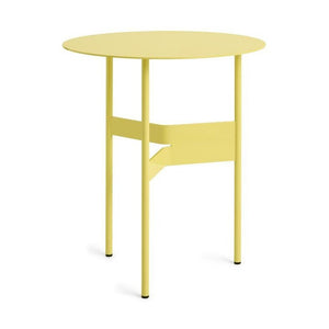 HAY Shim bijzettafel Ø45 Custard