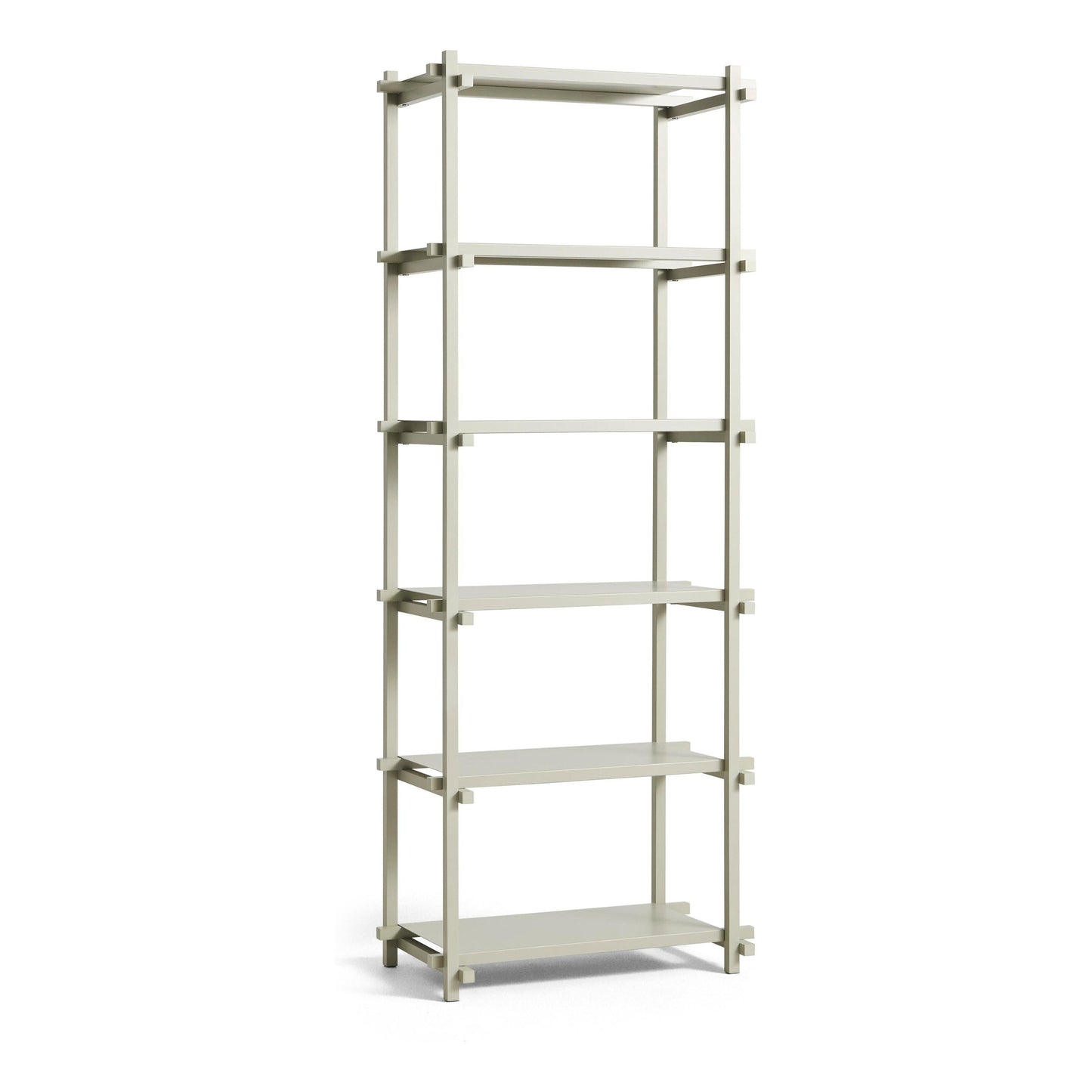 HAY Woody 2.0 Column High stellingkast Beuken Smokey Grey