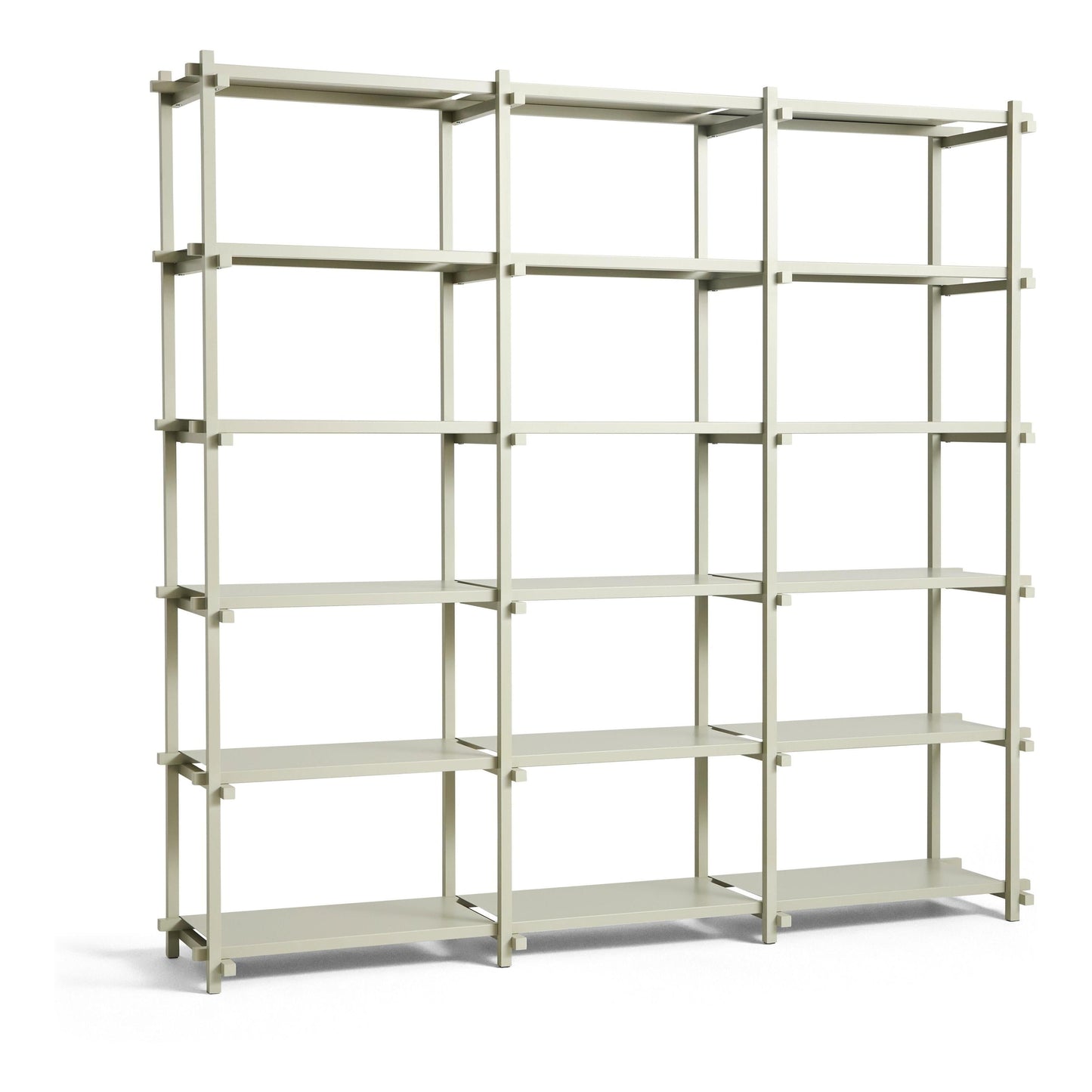 HAY Woody 2.0 High stellingkast Beuken Smokey Grey