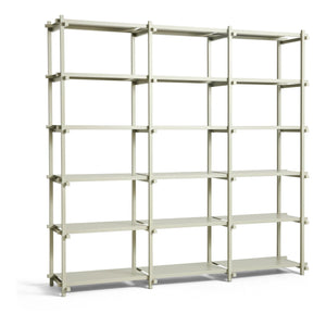 HAY Woody 2.0 High stellingkast Beuken Smokey Grey