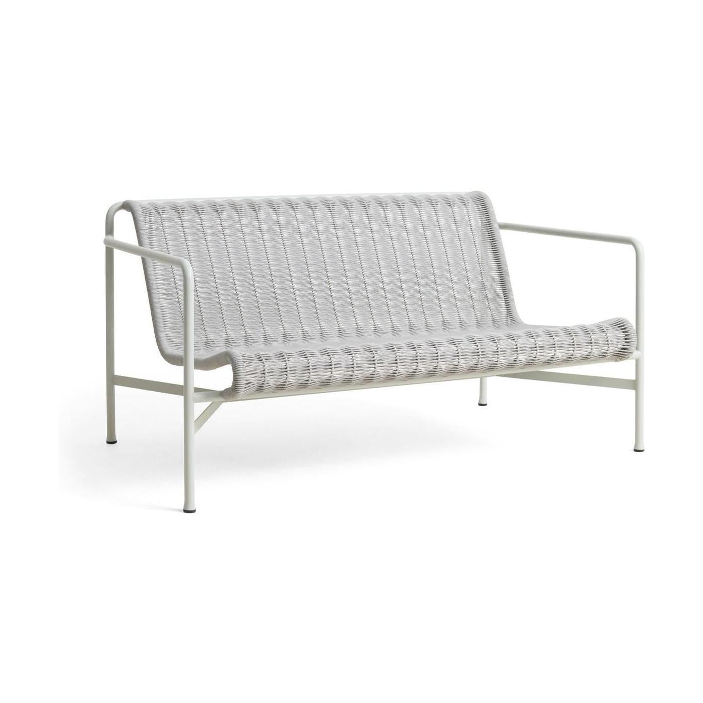 HAY Palissade Cord loungebank Sky Grey