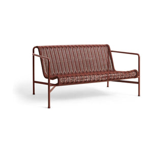 HAY Palissade Cord loungebank Iron Red