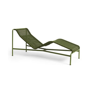 HAY Palissade Cord Chaise Longue Olive