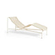 HAY Palissade Cord Chaise Longue Cream White