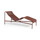 HAY Palissade Cord Chaise Longue Iron Red