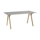 HAY Copenhague CPH 10 bureau 160x80 cm Grey linoleum/gelakt eiken