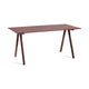 HAY Copenhague CPH 10 bureau 160x80 cm Burgundy linoleum/bordeaux gelakt eiken