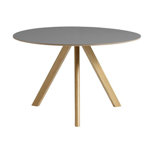 HAY Copenhague CPH 20 eettafel Ø120 Oak Grey