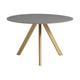 HAY Copenhague CPH 20 eettafel Ø120 Oak Grey