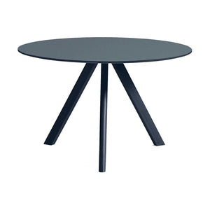 HAY Copenhague CPH 20 2.0 eettafel Ø120 Oak linoleum Smokey Blue