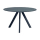 HAY Copenhague CPH 20 2.0 eettafel Ø120 Oak linoleum Smokey Blue