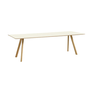 HAY Copenhague CPH 30 tafel L250 gelakt eiken, off white linoleum